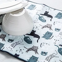 Harman Printed 'Cats' Microfibre Dish Drying Mat