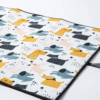 Harman Printed 'Dogs' Microfibre Dish Drying Mat