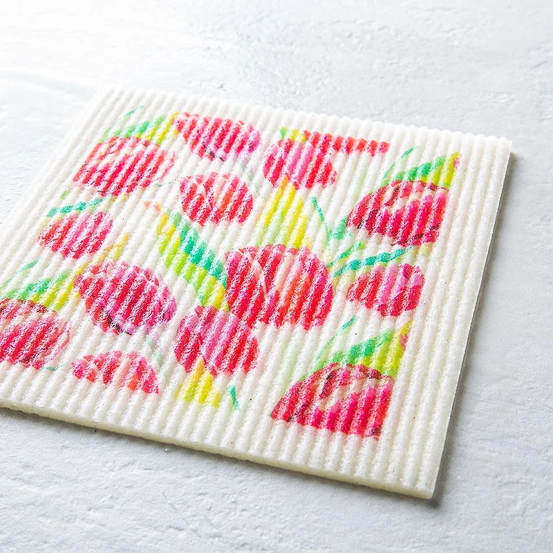 Harman Eco Friendly 'Tulip' Reusable Sponge Cloth (Pink)