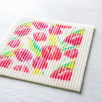 Harman Eco Friendly 'Tulip' Reusable Sponge Cloth (Pink)
