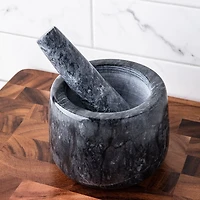 KSP Crush 'Marble' Mortar and Pestle - Large (Dark Grey)