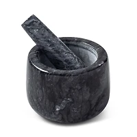KSP Crush 'Marble' Mortar and Pestle - Large (Dark Grey)