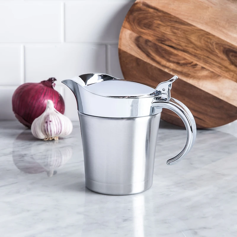 KSP Chalet Thermal Gravy Boat (Stainless Steel) 450mL