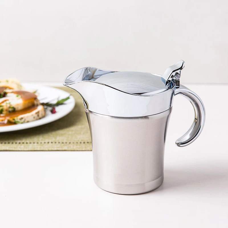 KSP Chalet Thermal Gravy Boat (Stainless Steel) 450mL