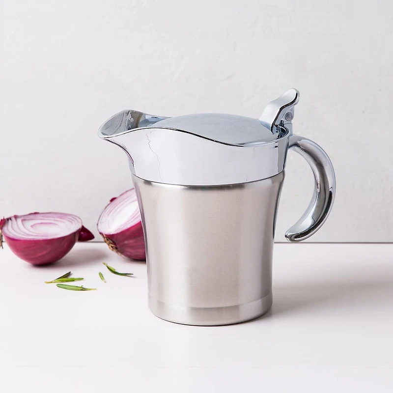 KSP Chalet Thermal Gravy Boat (Stainless Steel) 450mL