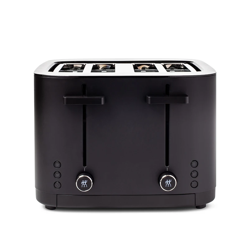 ZWILLING Enfinigy 4 Slice Toaster (Black/Silver)