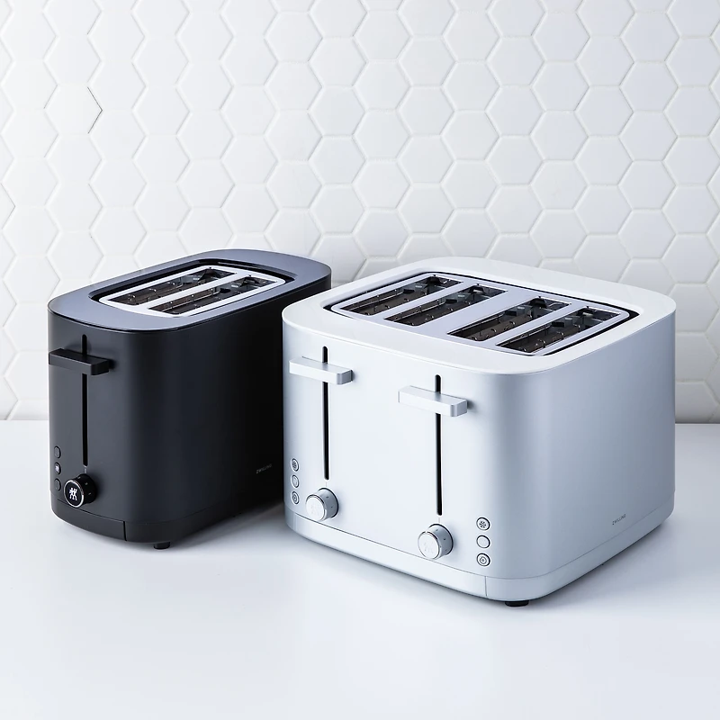 ZWILLING Enfinigy 2 Slice Toaster (Black/Silver)