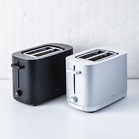 ZWILLING Enfinigy 2 Slice Toaster (Black/Silver)