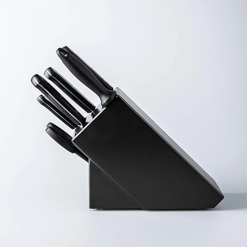 ZWILLING Tradition Block Combo with Bonus Steak Knives (Charcoal)