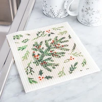 Harman Christmas 'Holly' Reusable Sponge Cloth