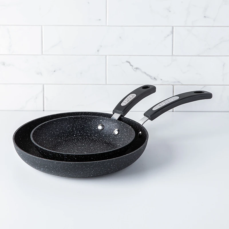 The Rock Tradition Non-Stick Frypan - Set of 2 (Black)