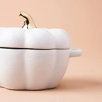 KSP Tuscana Harvest Pumpkin Bowl with Lid