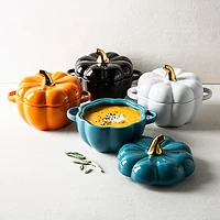 KSP Tuscana Harvest Pumpkin Bowl with Lid (Orange)