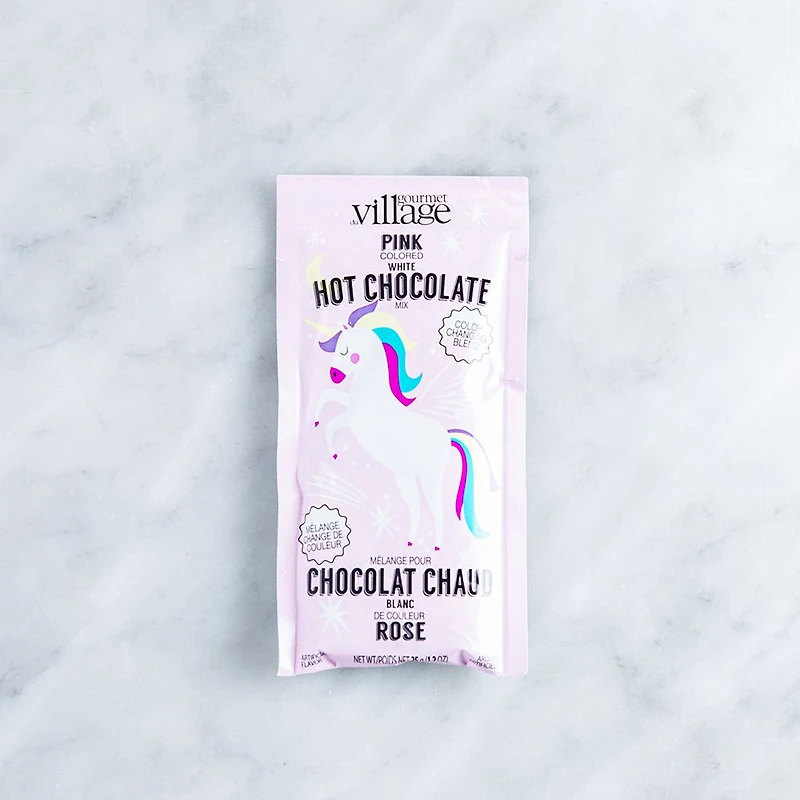 Gourmet Du Village Single Serve 'Unicorn' Hot Chocolate (Pink)