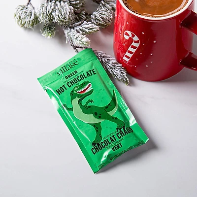 Gourmet Du Village Single Serve 'Dinosaur' Hot Chocolate (Green)