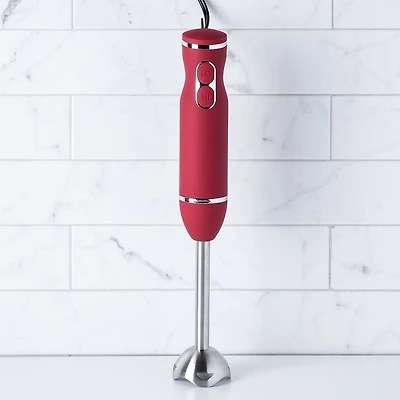 Chefman Onetouch Immersion Blender (Red)