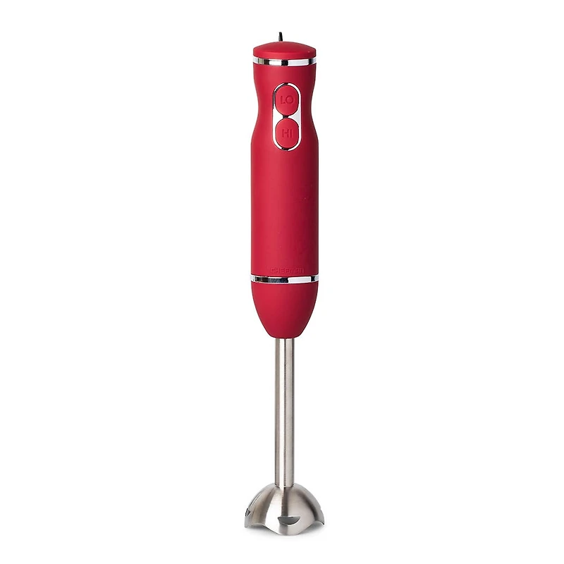 Chefman Onetouch Immersion Blender (Red)