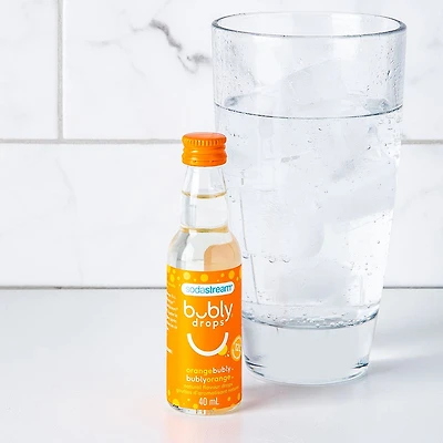 Sodastream bubly 'Orange' Natural Flavour Fruit Drops