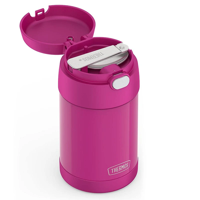 Thermos Funtainer Thermal Food Storage Jar-Spoon (Red Violet)