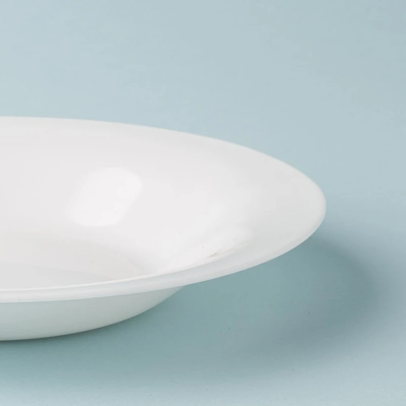 KSP Opal Glass Soup Plate (White)