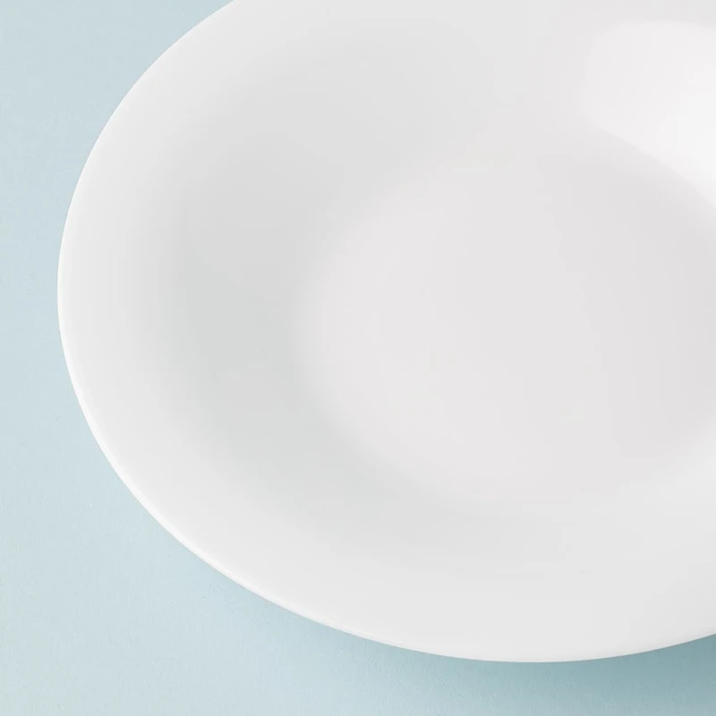 KSP Opal Glass Soup Plate (White)