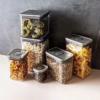 OXO Good Grips Steel Pop 2.0 'Short' Storage Canister Square 1L