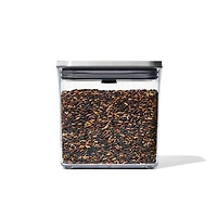 OXO Good Grips Steel Pop 2.0 'Short' Storage Canister Rectangle 1.6L