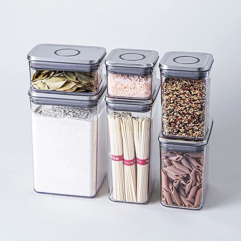 OXO Good Grips Steel Pop 2.0 Storage Canister Combo - Set of 6