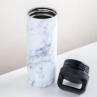 KSP Quench 'Marble' Double Wall Sport Bottle (White)