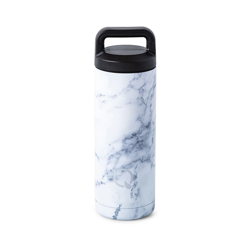 KSP Quench 'Marble' Double Wall Sport Bottle (White)