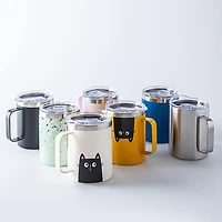 KSP Java Double Wall Desk Mug (Stainless Steel)