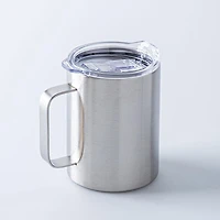 KSP Java Double Wall Desk Mug (Stainless Steel)