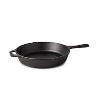 Lodge Logic Canadiana 'Loon' 10.25" Frypan with Helper Handle (Black)