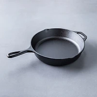 Lodge Logic Canadiana 'Loon' 10.25" Frypan with Helper Handle (Black)