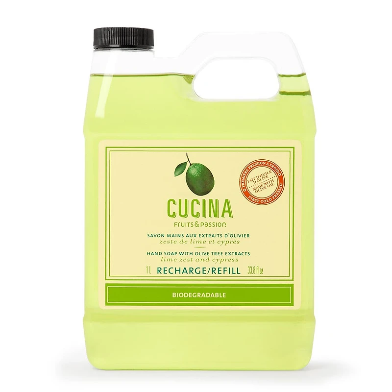 Fruits & Passion Cucina 'Lime Zest & Cypress' Hand Soap Refill