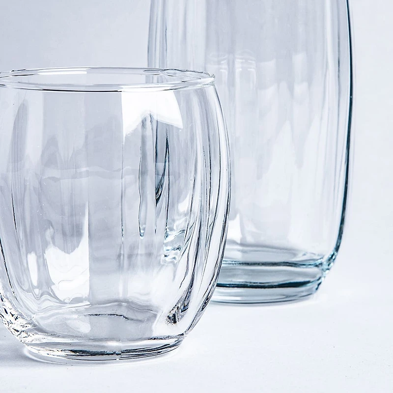 Libbey Tumbler & Rocks 'Samba' Combo - Set of 16 (Clear)