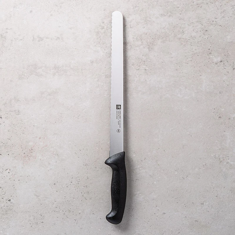 ZWILLING Twin Master 11.5" Carving-Slicing Knife Serrated (Black)
