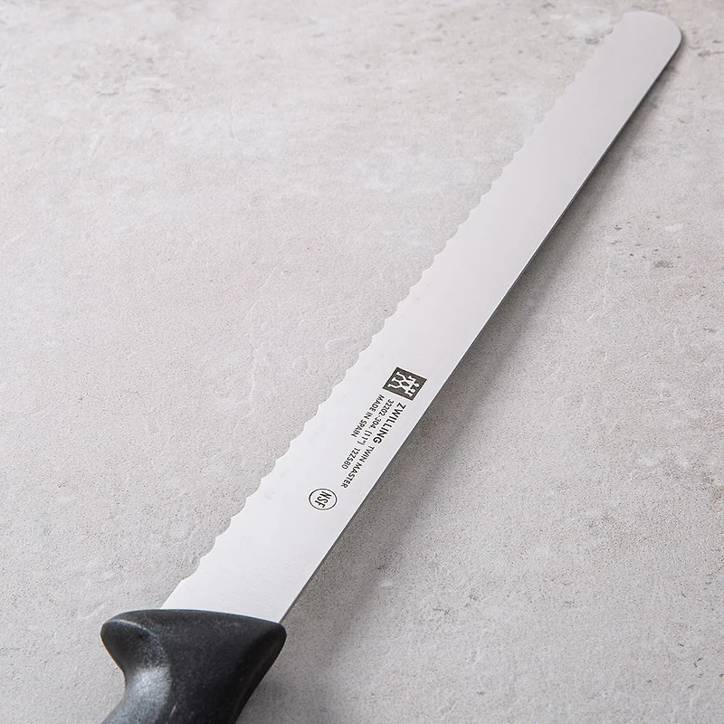 ZWILLING Twin Master 11.5" Carving-Slicing Knife Serrated (Black)