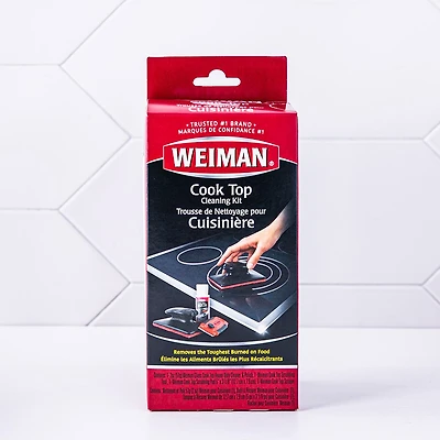Weiman Good Housekeeping Cooktop Cleaning Kit - Set of 4