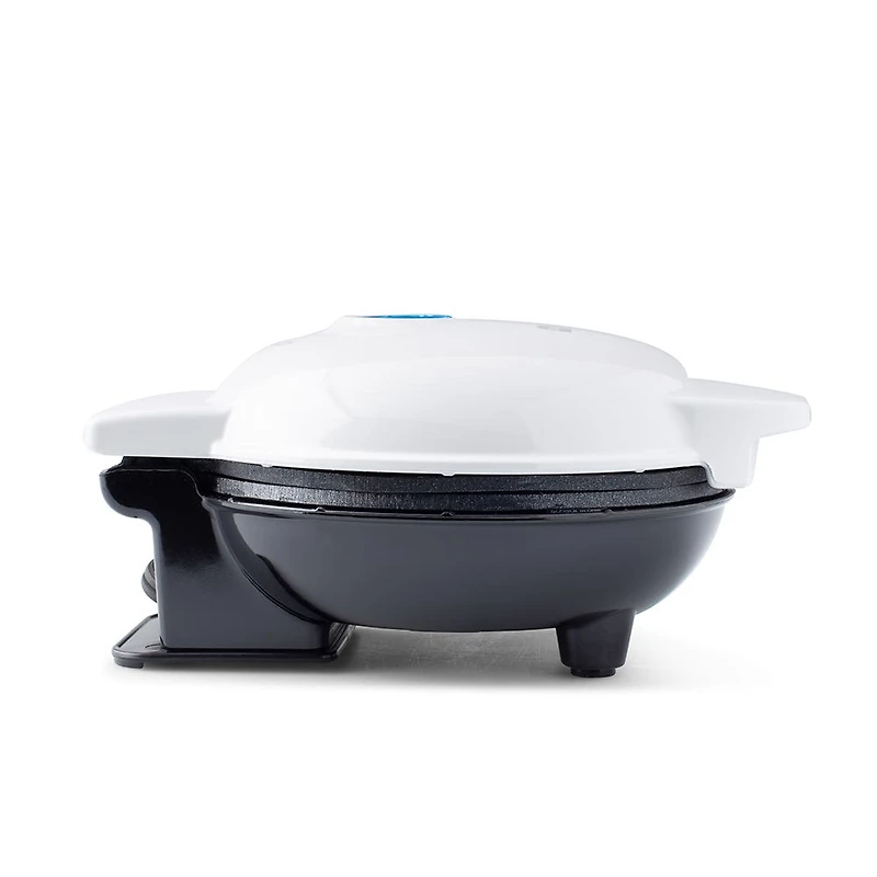 Dash Mini Round Waffle Maker (White)