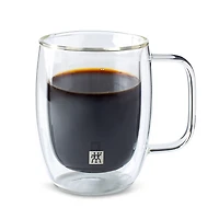 ZWILLING Sorrento Double Wall Espresso Mug w/ Handle 'Buy 6 & Get 8'