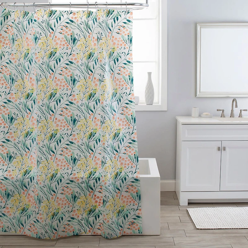 Moda At Home Peva 'Cyprus' Shower Curtain