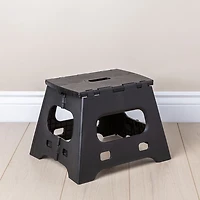 KSP Tread Folding Step Stool Small (Black)
