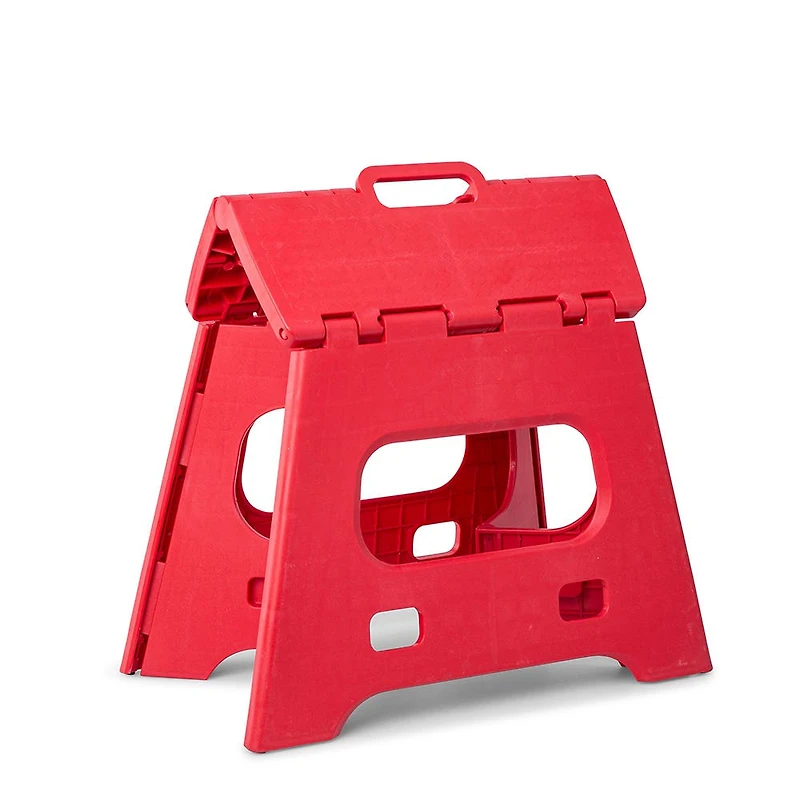 KSP Tread Folding Step Stool Medium (Red)