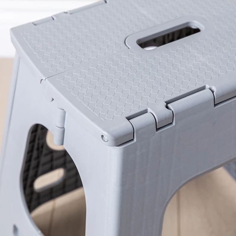 KSP Tread Folding Step Stool Tall (Grey)