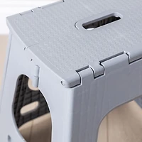 KSP Tread Folding Step Stool Tall (Grey)