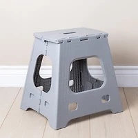 KSP Tread Folding Step Stool Tall (Grey)