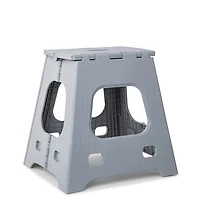 KSP Tread Folding Step Stool Tall (Grey)