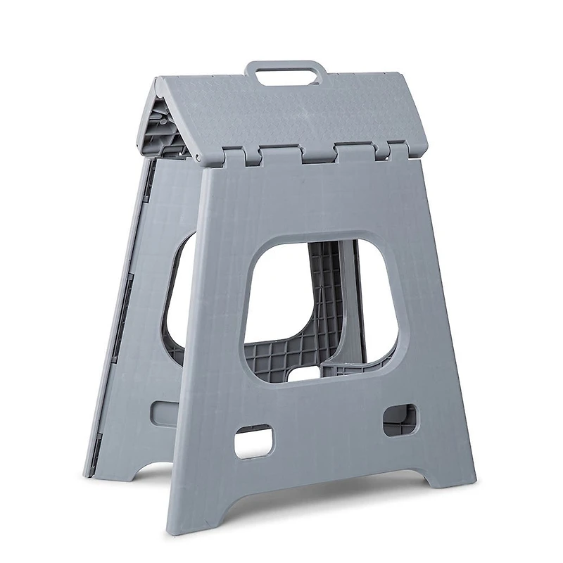 KSP Tread Folding Step Stool Tall (Grey)