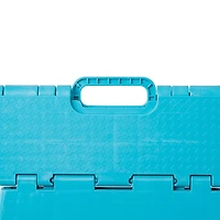 KSP Tread Folding Step Stool Tall (Light Blue)